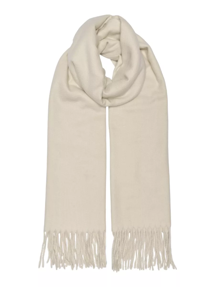 ONLY-ONLLAURA GLITTER SCARF CC-15350198-Cloud Dancer-CREME