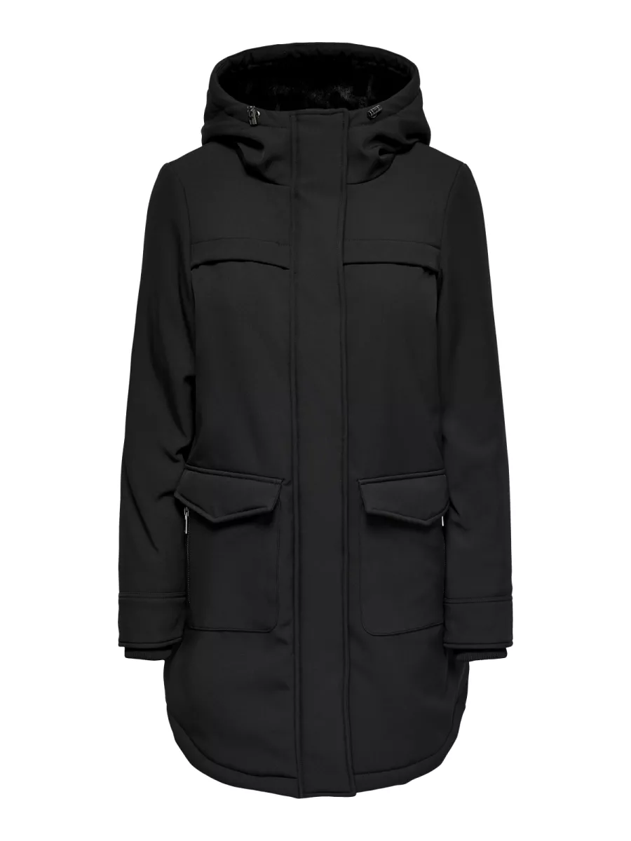 ONLY-ONLMAASTRICHT PARKA JACKET OTW NOOS-15192522-Black-BLACK