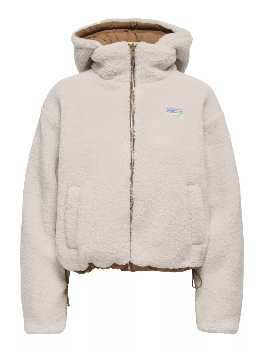 ONLY-ONLMARIA LIFE REV PUFFER JACKET CC-15350542-Cloud Dancer-CREME