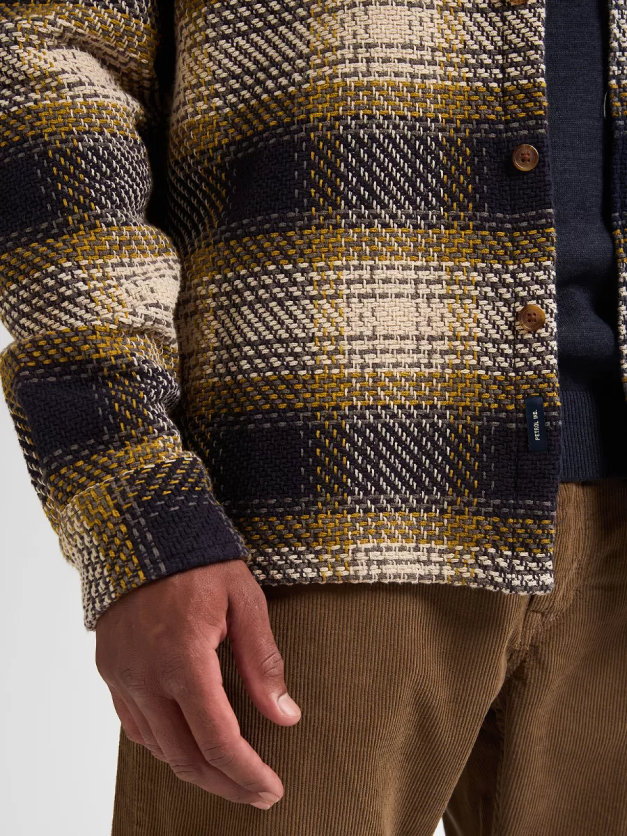 petrol-industries-men-shirt-long-sleeve-check-m-3050-sil405-5092-royal-navy-navy-3 PETROL INDUSTRIES-Men shirt long sleeve check-M-3050-SIL405-5092 Royal navy-NAVY