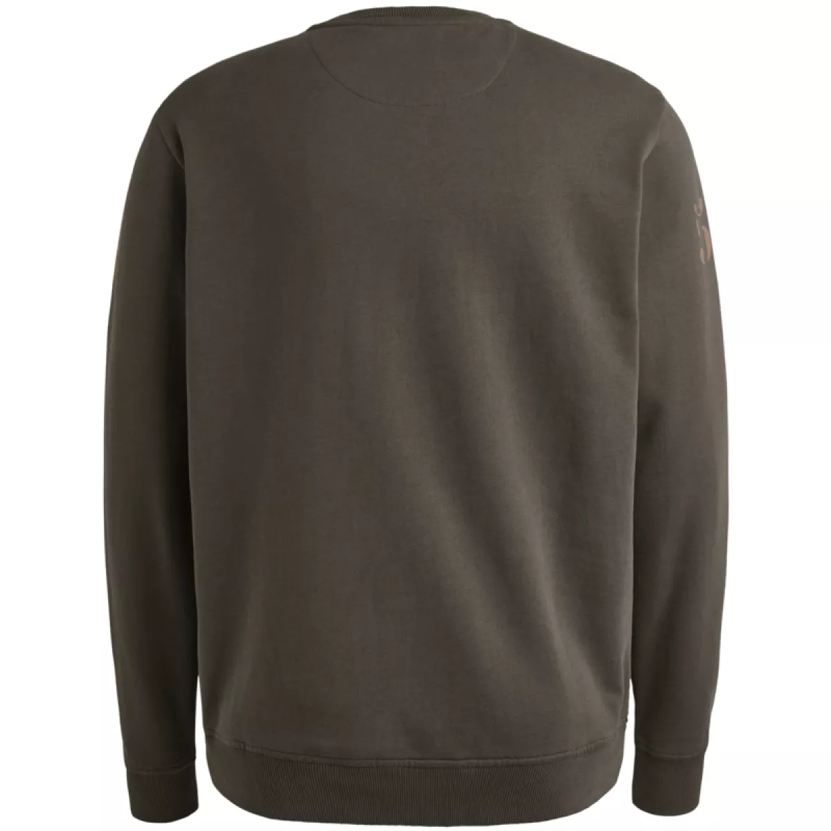PME LEGEND-Crewneck chest print-PSW2509460-8039 Beluga-BRUIN
