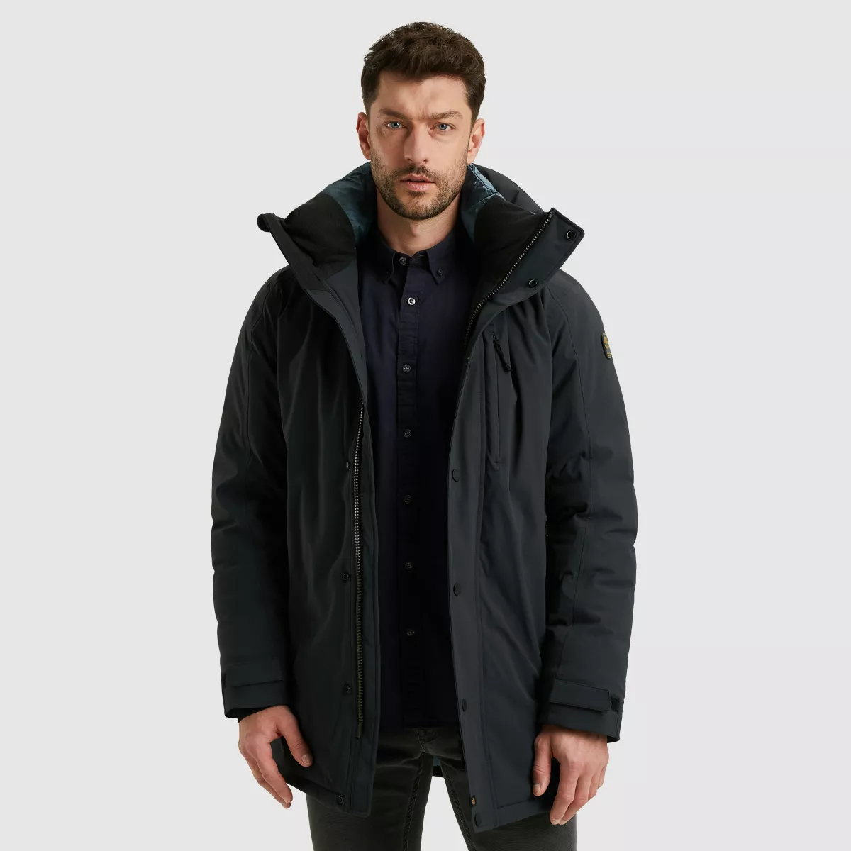 PME LEGEND-Long jacket NIGHTFLIGHT Ripper-PJA2508113-5109-BLUE