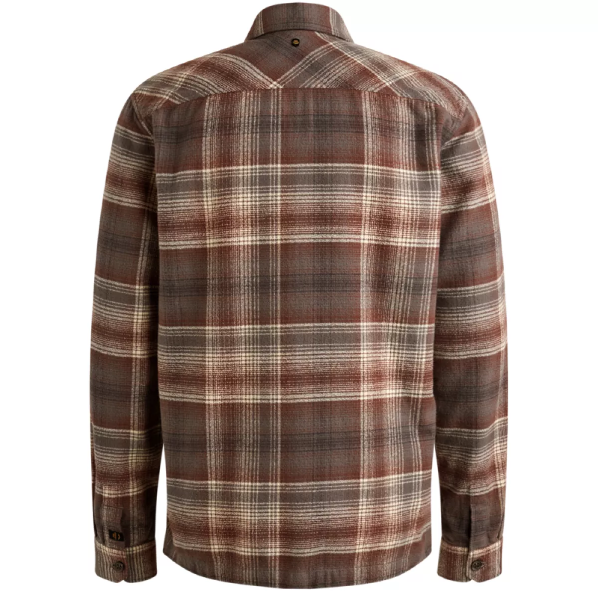 PME LEGEND-LONG SLEEVE SHIRT Brushed Grindle-PSI2509244-8203 Marron-BORDEAUX
