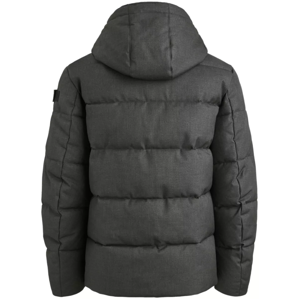 PME LEGEND-Semi long jacket YETCRAFT Melange-PJA2508116-9134-GRIJS