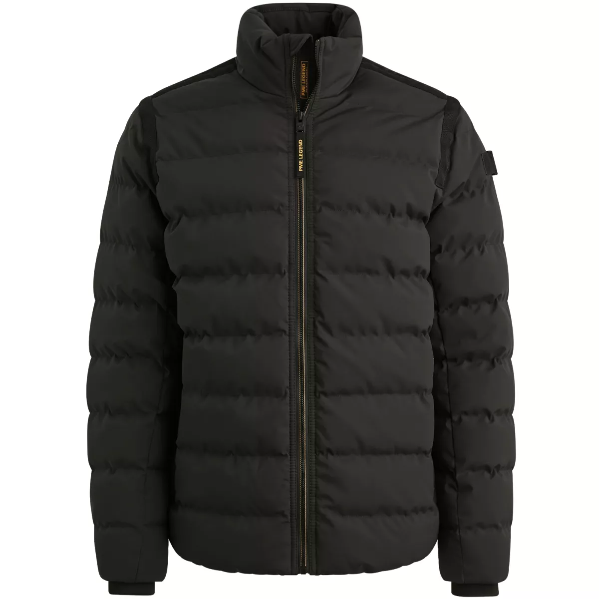 PME LEGEND-Short jacket FREIGHTYET Perfor Str-PJA2508114-9067-ZWART