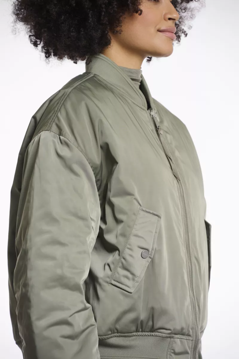 RINO & PELLE-Bomber Jacket-Djenna.7002511--CHOCOLADE
