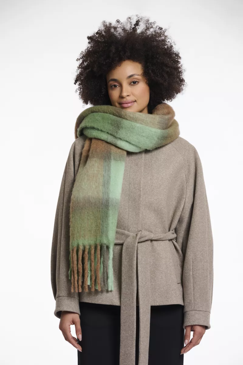 RINO & PELLE-Chekered Scarf-Rita.7002512-Forest Mix-MULTICOLOR