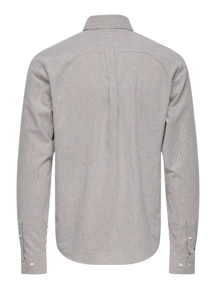 SONS-ONSGATON REG LS SHIRT 0360 FRML-22034511-Blue nights-BLUE