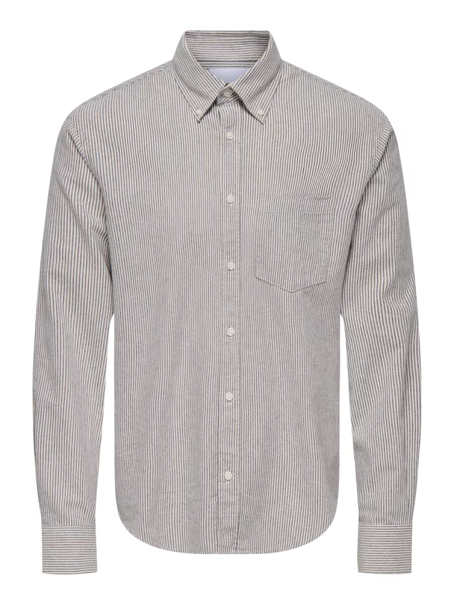 SONS-ONSGATON REG LS SHIRT 0360 FRML-22034511-Blue nights-BLUE