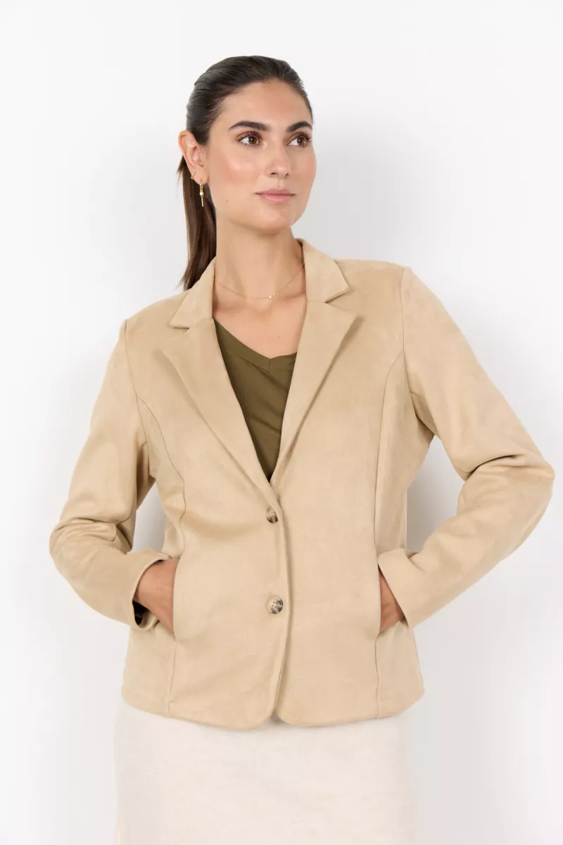 SOYA CONCEPTS-Blazer-Vikka 1-8008-ZAND