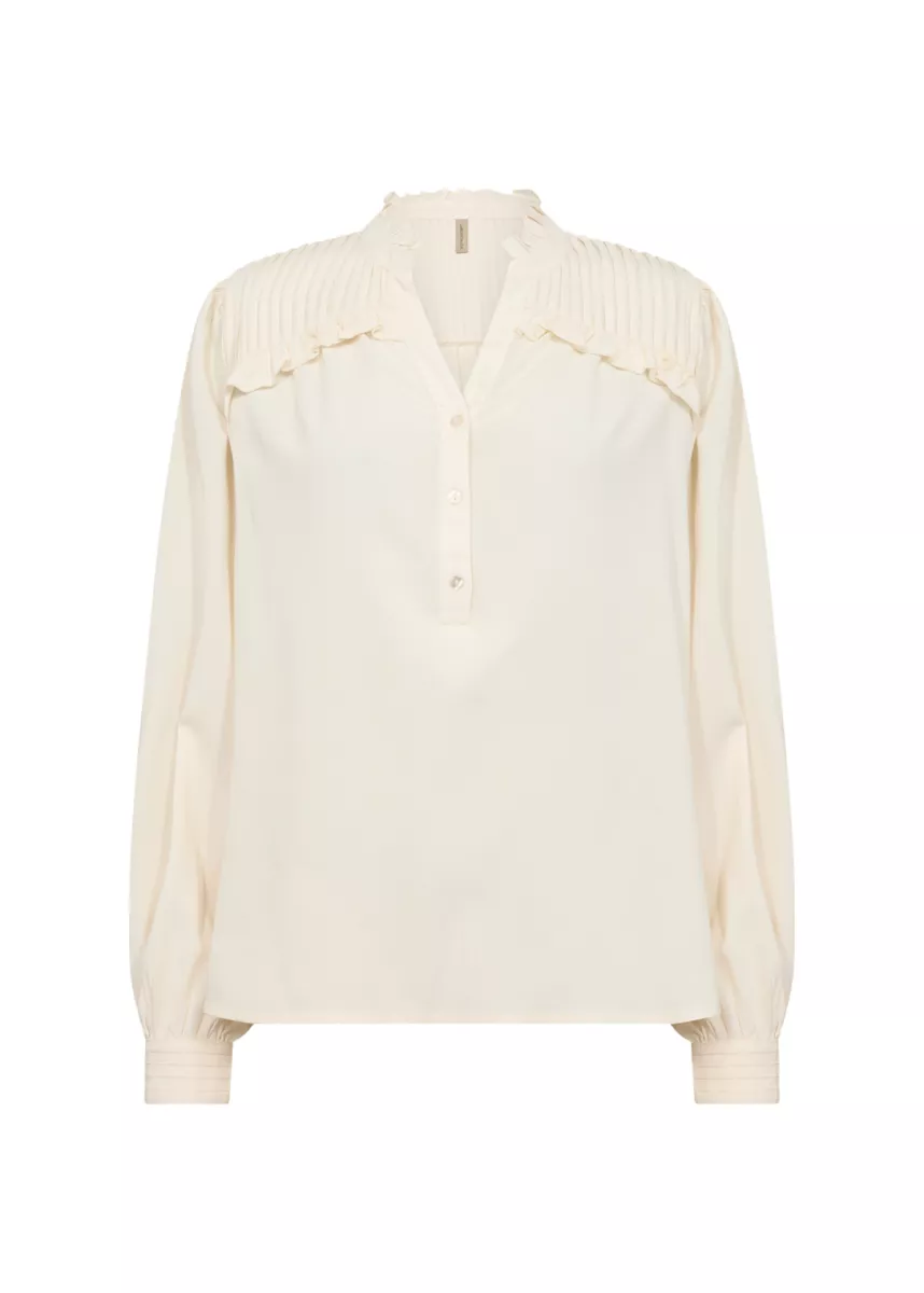 SOYA CONCEPTS-Blouse LM-Radia 222-1620-CREME