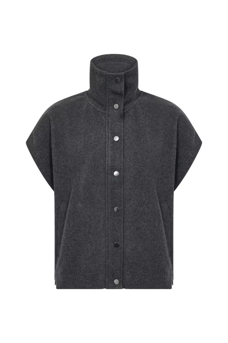 SOYA CONCEPTS-Gilet-Vagna 1-99870-GRIJS