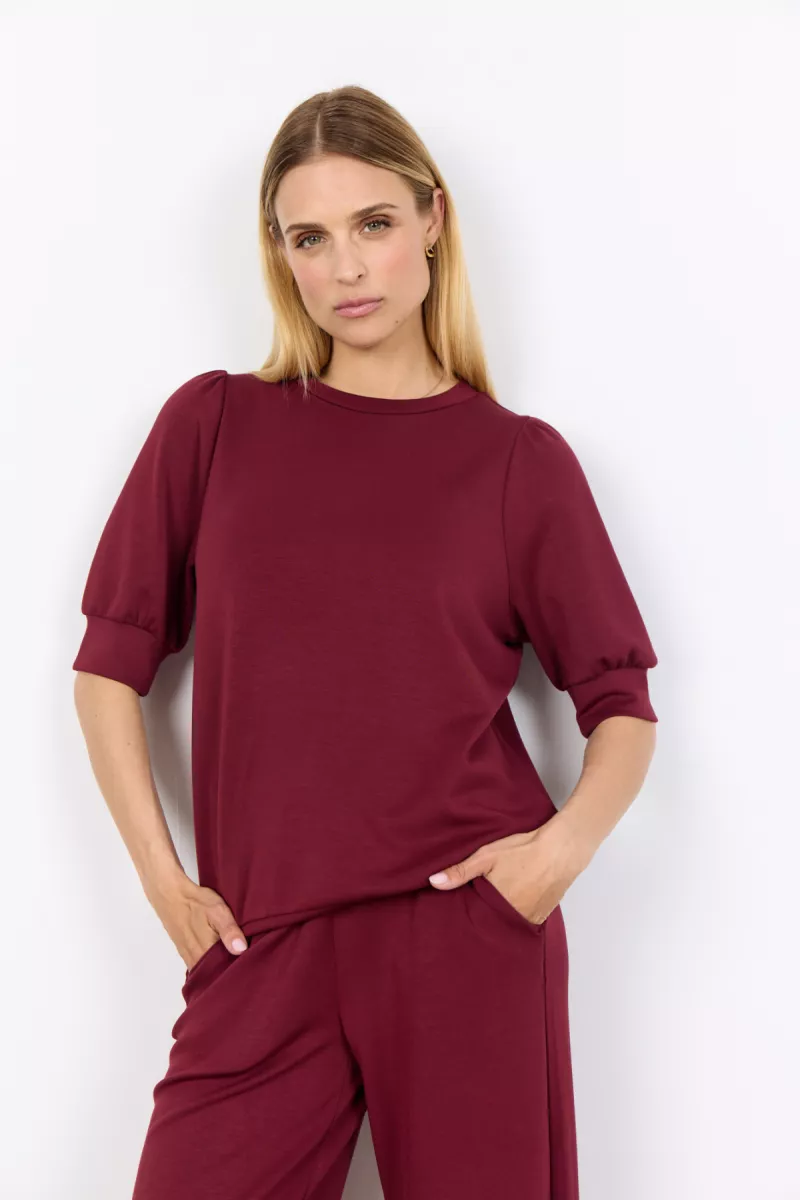 SOYA CONCEPTS-Sweater-Banu 83-4850-BORDEAUX