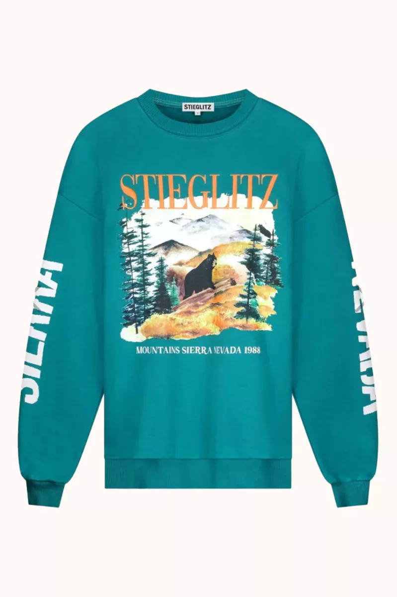 Stieglitz-Alejandro Sweater-W2502042-003 Green-GROEN