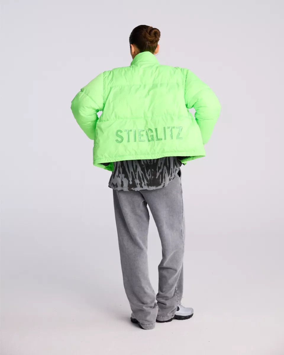 Stieglitz-Charo puffer-W2503002-003 Green-GROEN