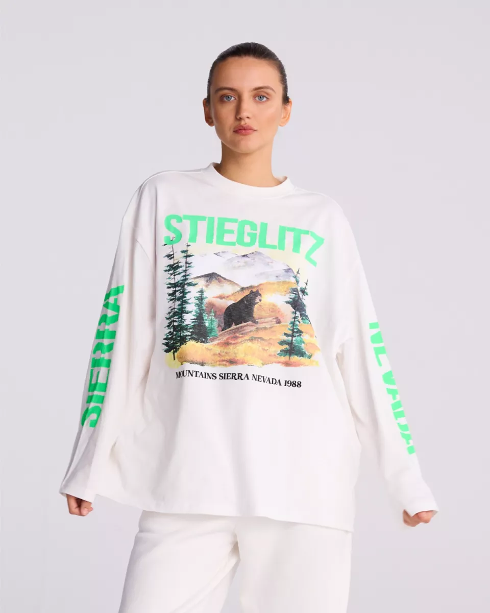 Stieglitz-Pico wide skate longsleeve-W2502033-005 White-WIT