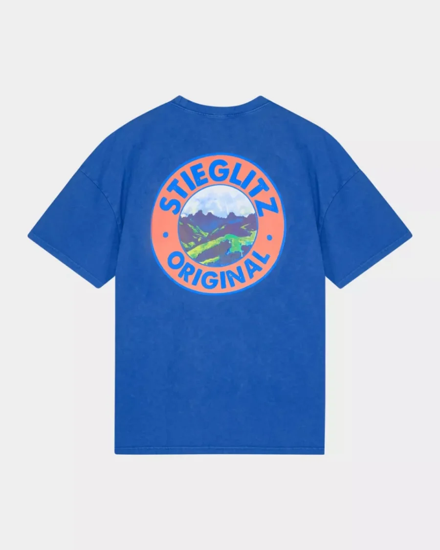 Stieglitz-Reya oversized t-shirt-W2502023-009 Blue-BLAUW