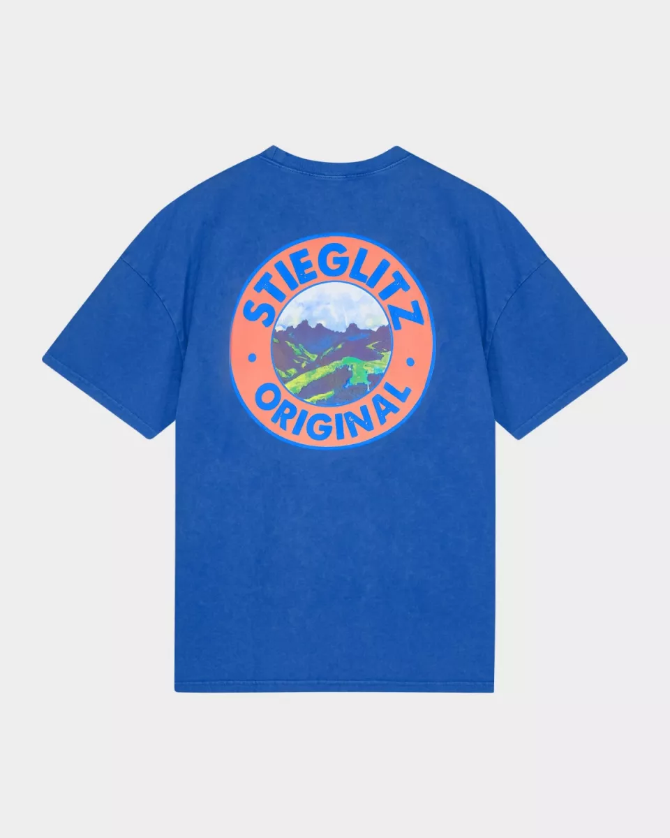 Stieglitz-Reya oversized t-shirt-W2502023-009 Blue-BLAUW