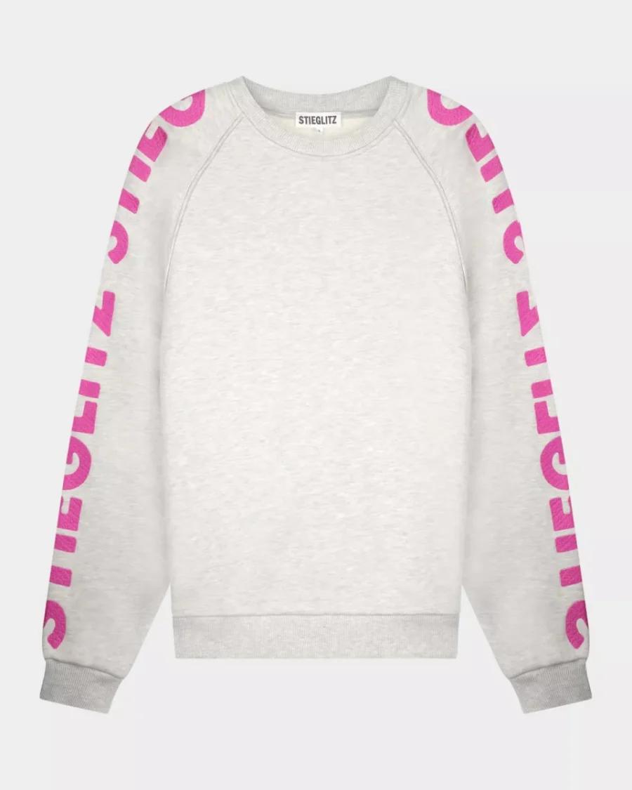 Stieglitz-Romina sweater-W2502016-016 Melange grey-GRIJS
