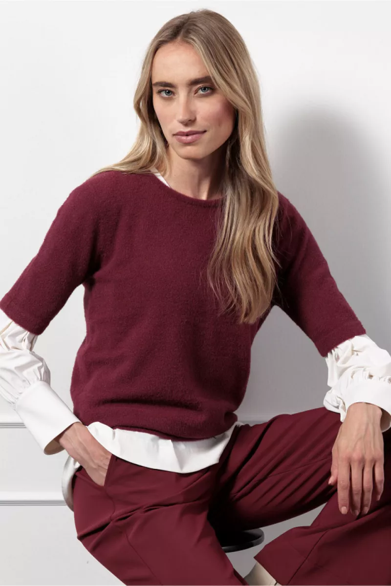 studio-anneloes-felica-soft-pullover-13137-3002-bordeaux-rood-3 STUDIO ANNELOES-Felica soft pullover-13137-3002 bordeaux-ROOD