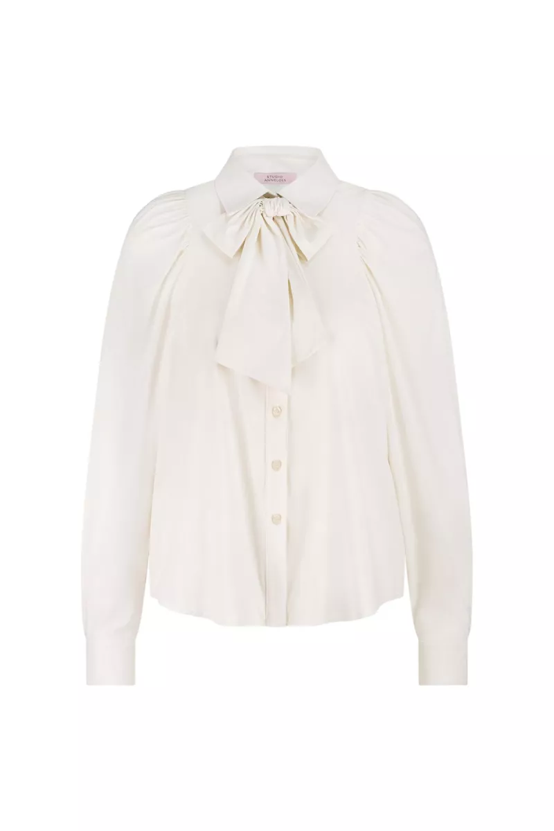 STUDIO ANNELOES-Rebel blouse-13223-1700 ecru-ECRU