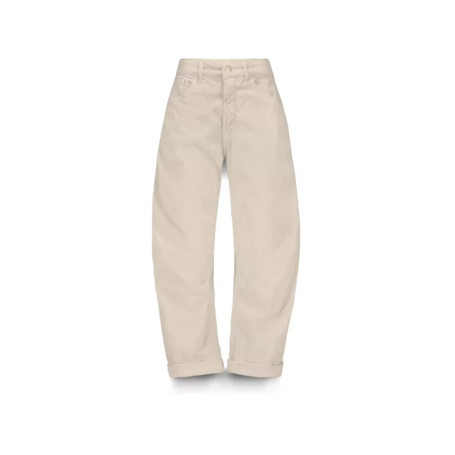 Summum-Cocoon pants cotton flex cord-4s2838-12301-122 Ivory-OFF WHITE