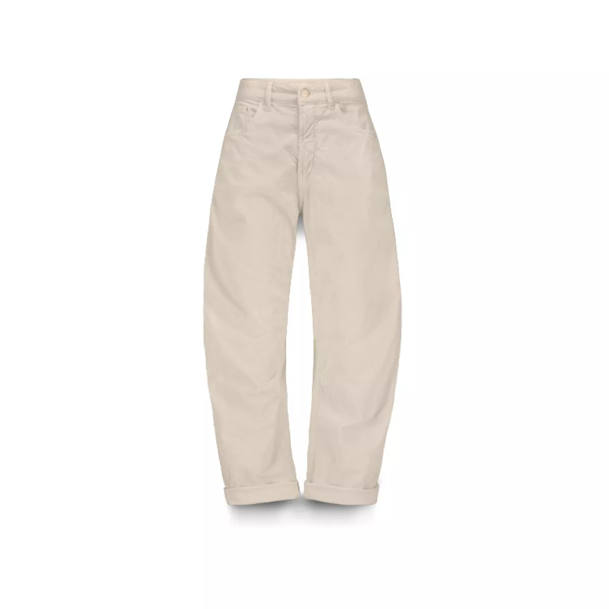 Summum-Cocoon pants cotton flex cord-4s2838-12301-122 Ivory-OFF WHITE