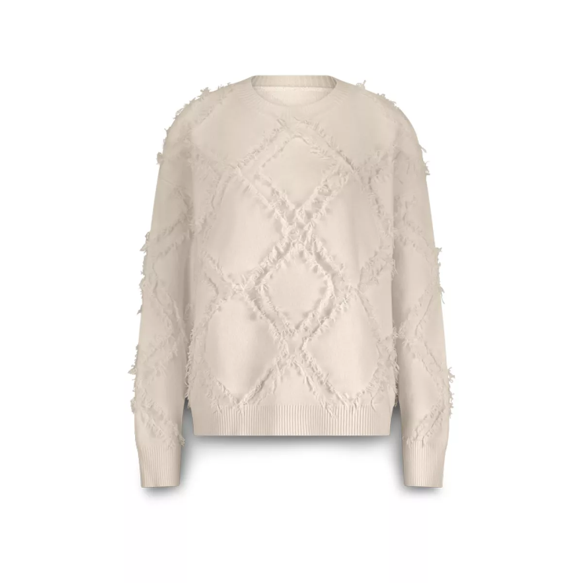 Summum-Sweater comfy viscose blend knit-7s7945-70041-122 Ivory-OFF WHITE