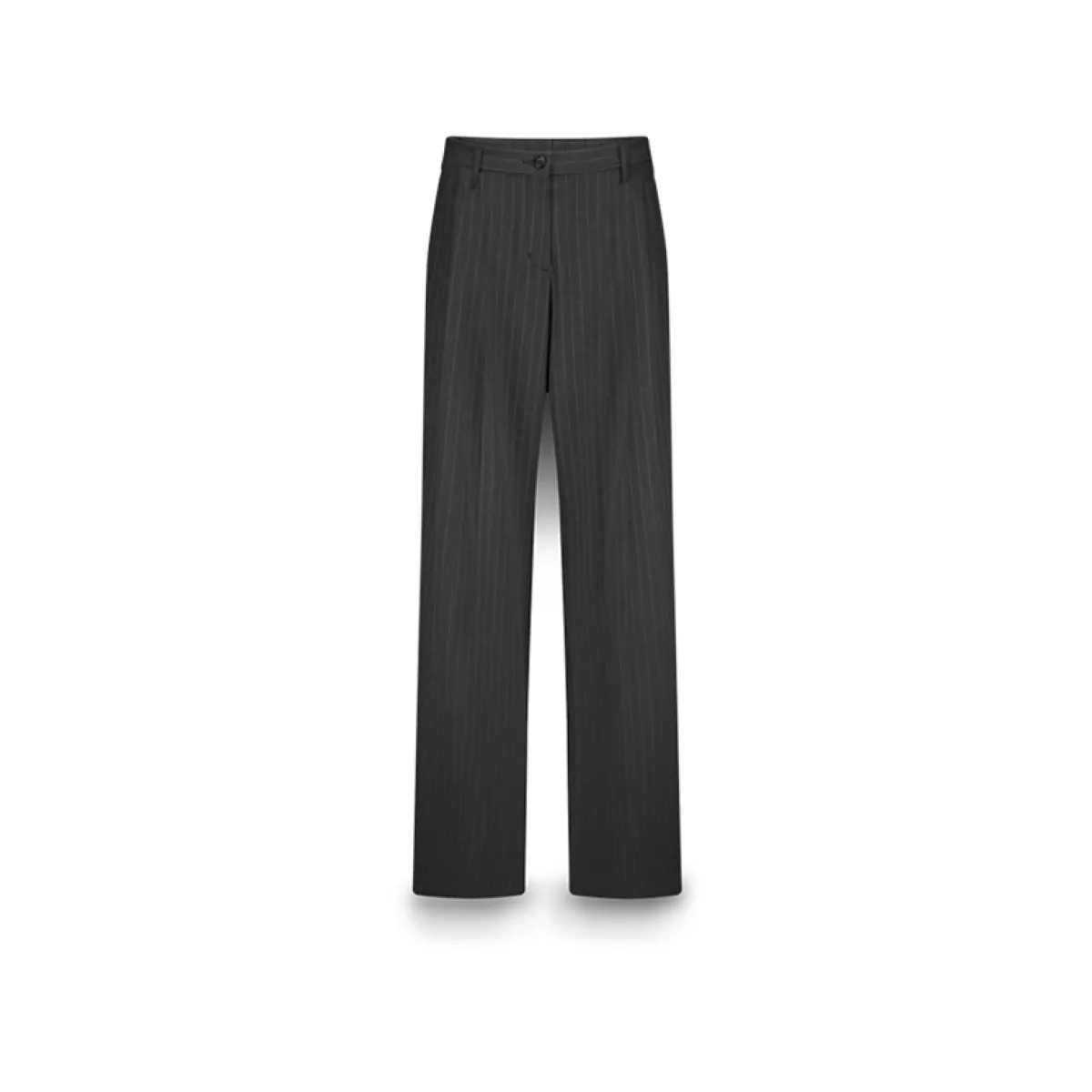 Summum-Trousers wide leg pinstripe-4s2905-12258-860 Anthracite-ANTRACIET