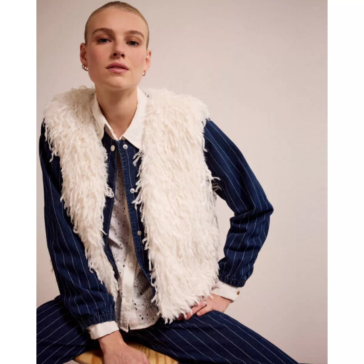 TRAMONTANA-Gilet-C22-17-802-001100-OFF WHITE