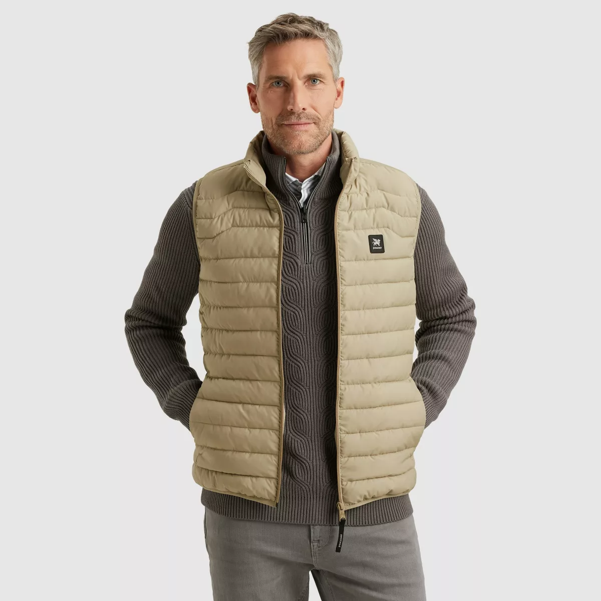 Vanguard-Bodywarmer Lire-Rip TRACKOUT-VBW2508170-8011-BEIGE