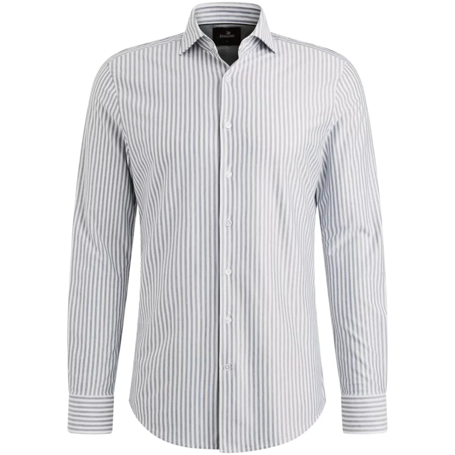Vanguard-Long Sleeve Shirt CF Oxford Jersey-VSI2509224-5279 Bering sea-BLAUW