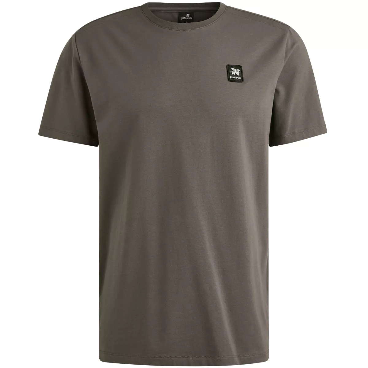 Vanguard-Short sleeve r-neck cotton elastan-VTSS2509560-5409 Windward blue-BLAUW