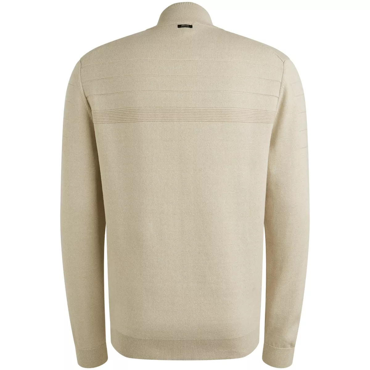 Vanguard-Zip jacket cotton bonded mouline-VKC2509374-7144 White pepper-WIT