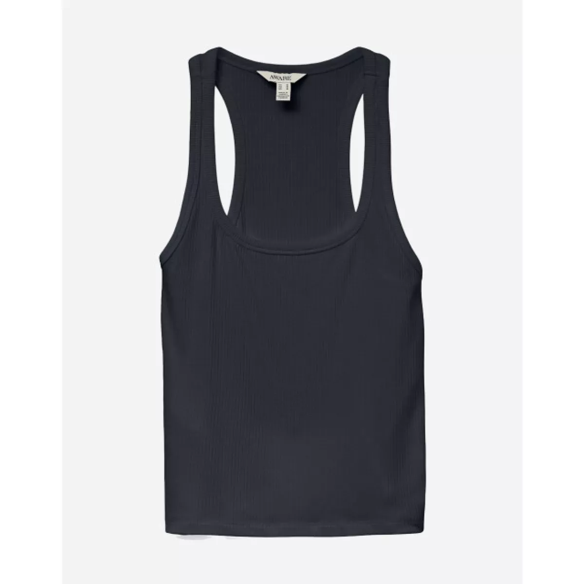 VERO MODA-VMRAECHEL U-NECK TANK TOP VMA-10328529-Dark Sapphire Stripes-BLAUW COMBINATIE