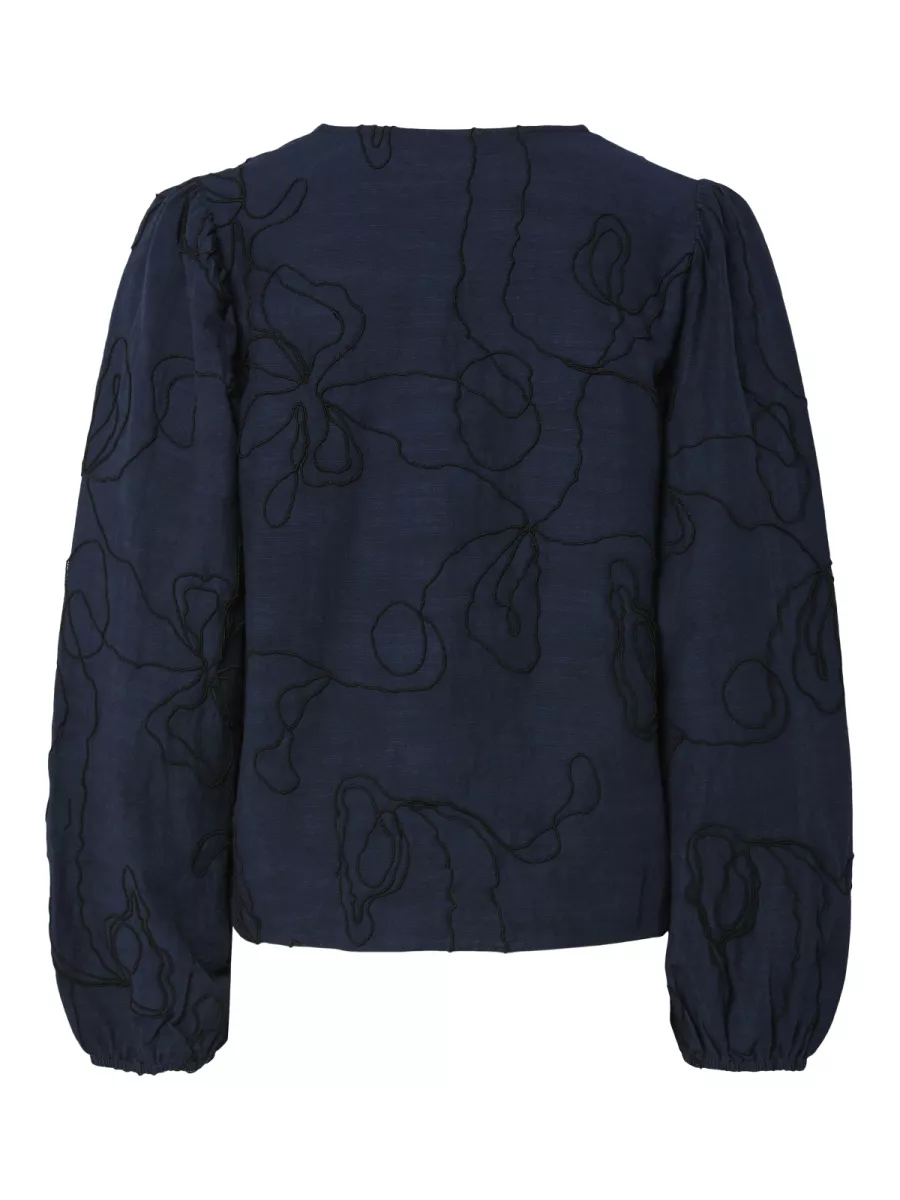 Y.A.S-YASJETTA LS SHIRT-26038643-Navy Blazer-MARINE