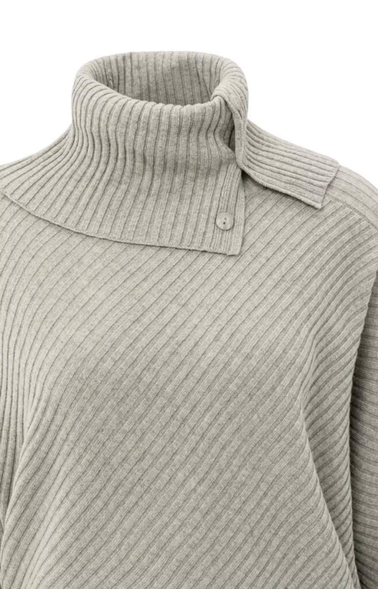 yaya-batwing-sweater-with-collar-ls-wool-polyamide-acrylic-990182-01-000506-509-990182-bruin-2 YAYA-Batwing sweater with collar ls; Wool/Polyamide/Acrylic; 990182-01-000506-509-990182-BRUIN