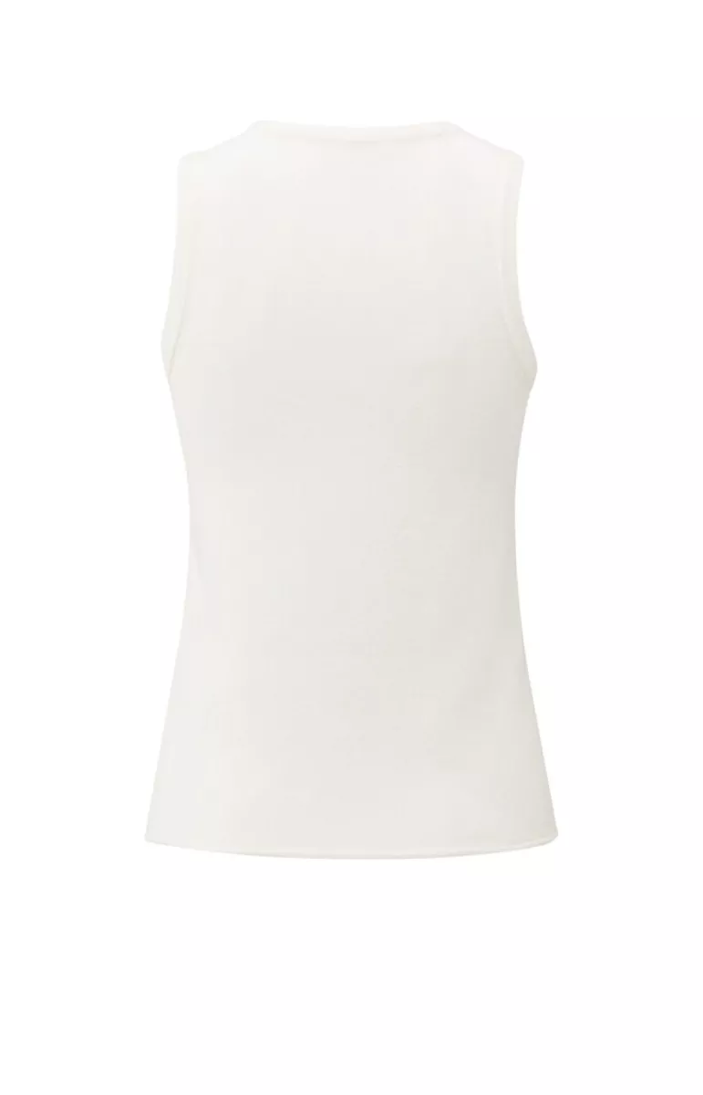 yaya-deep-v-neck-sweater-with-top-cotton-acrylic-polyamide-wool-elast-990152-01-000381-509-990152-off-white-2 YAYA-Deep v-neck sweater with top; Cotton/Acrylic/Polyamide/Wool/Elast; 990152-01-000381-509-990152-OFF WHITE