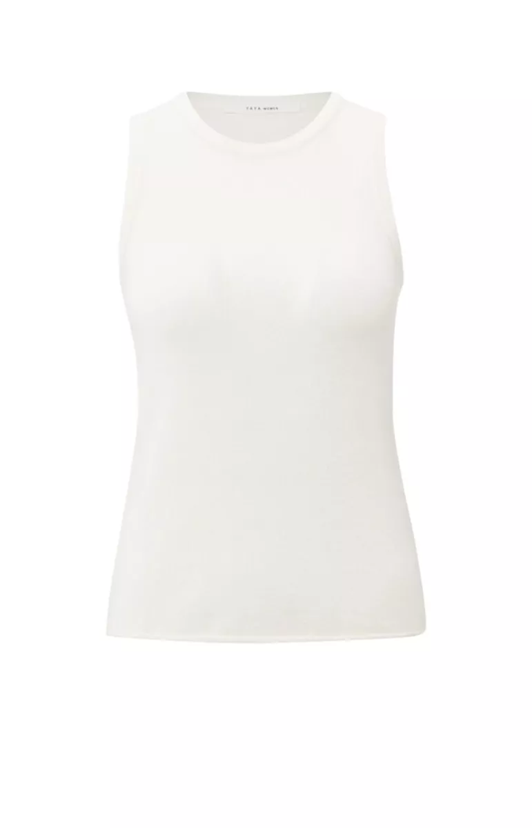 yaya-deep-v-neck-sweater-with-top-cotton-acrylic-polyamide-wool-elast-990152-01-000381-509-990152-off-white-4 YAYA-Deep v-neck sweater with top; Cotton/Acrylic/Polyamide/Wool/Elast; 990152-01-000381-509-990152-OFF WHITE