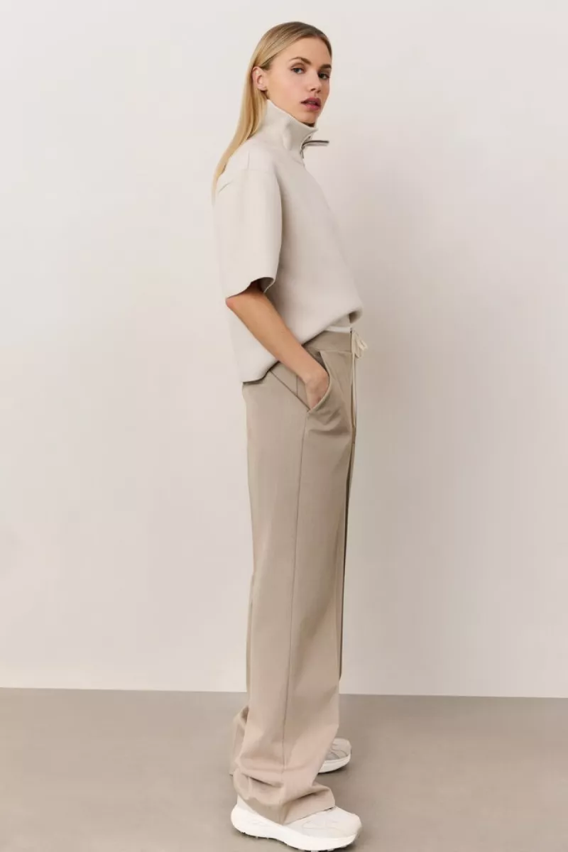 yaya-short-sleeve-sweater-with-coll-polyester-acrylic-polyamide-elastan-99005-01-000490-509-99005-wit-combinaties-3 YAYA-Short sleeve sweater with coll; Polyester/Acrylic/Polyamide/Elastan; 99005-01-000490-509-99005-WIT COMBINATIES