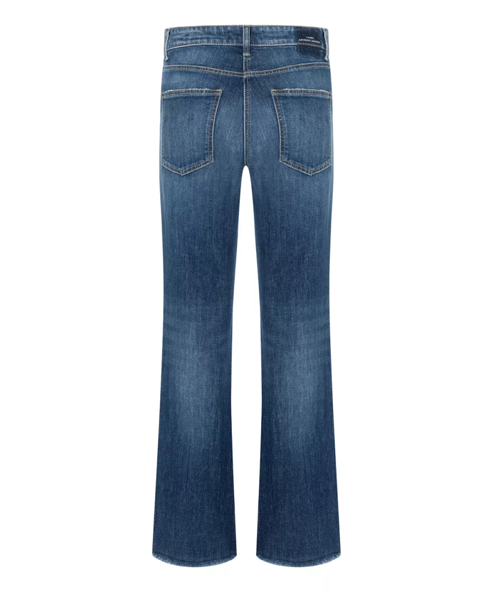 CAMBIO-Fabienne-9103 0076 19-5413 Destroyed hem-DENIM