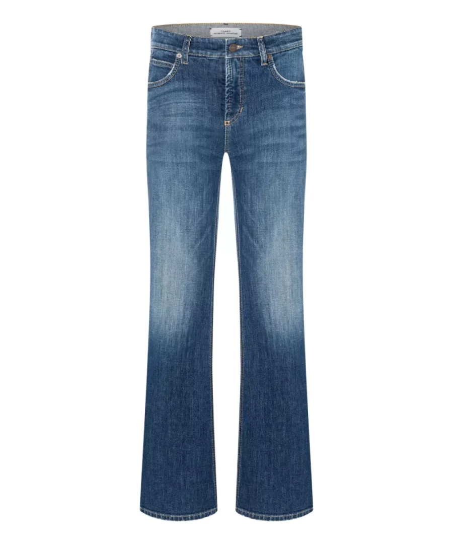 CAMBIO-Fabienne-9103 0076 19-5413 Destroyed hem-DENIM