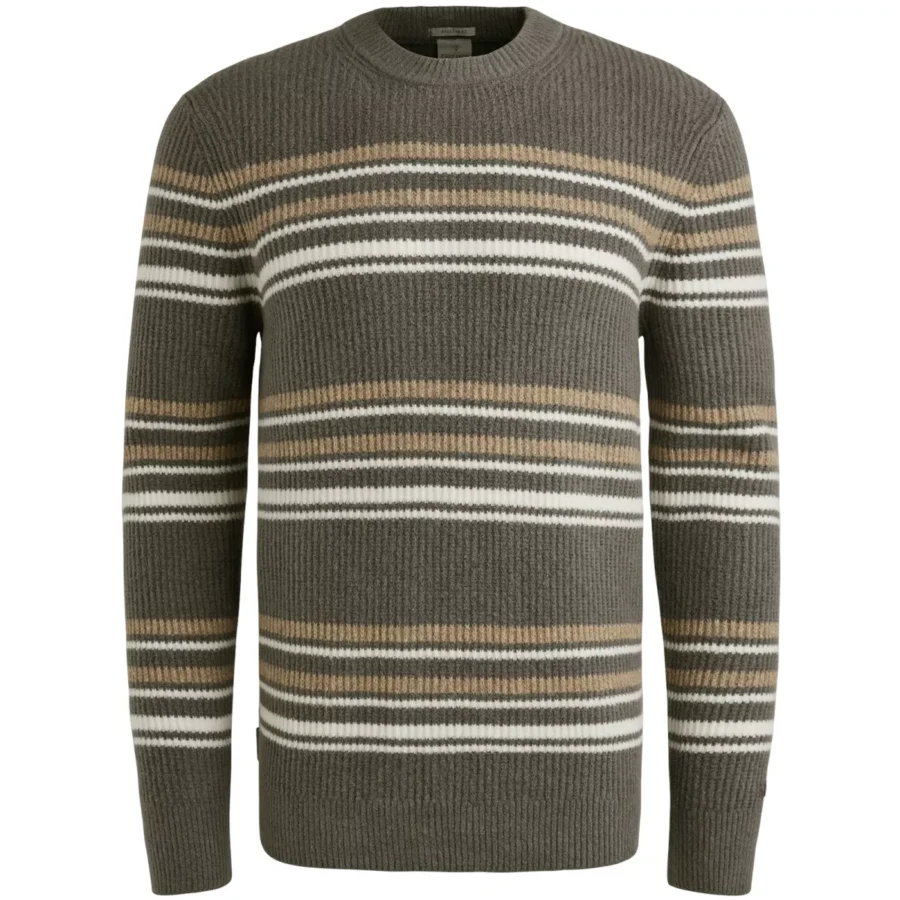 CAST IRON-Crewneck regular fit cotton blend-CKW2509316-9133 Granite gray-GRIJS