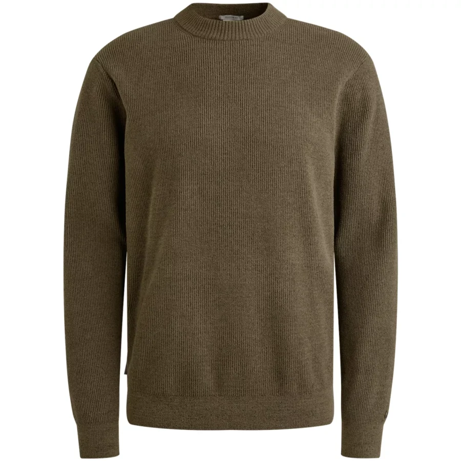 CAST IRON-Mock neck soft blend-CKW2509312-6444 Crocodile-GROEN