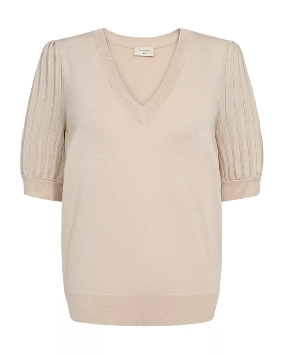 Freequent-Joel Pullover-206709-Moonbeam Melange-GRIJS MELEE