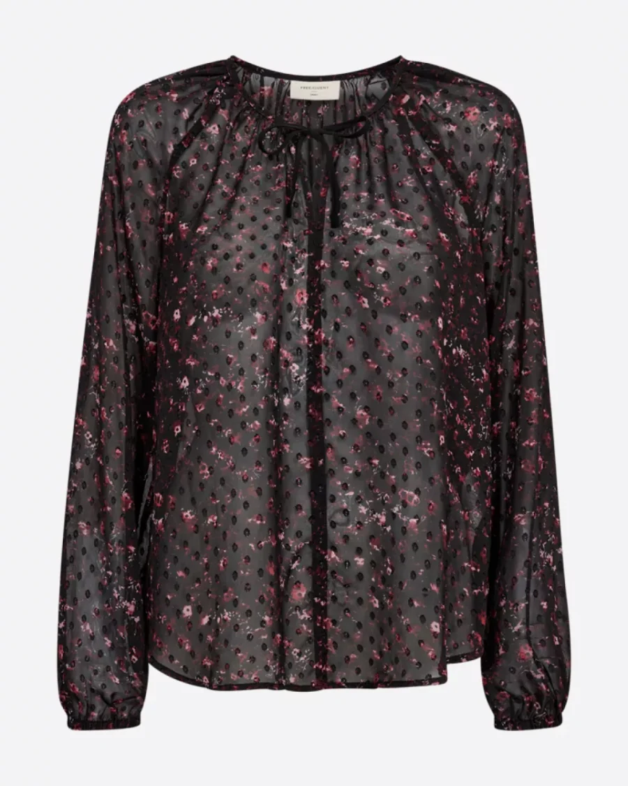 Freequent-Sanda-207070-Black With Port Royale-ZWART