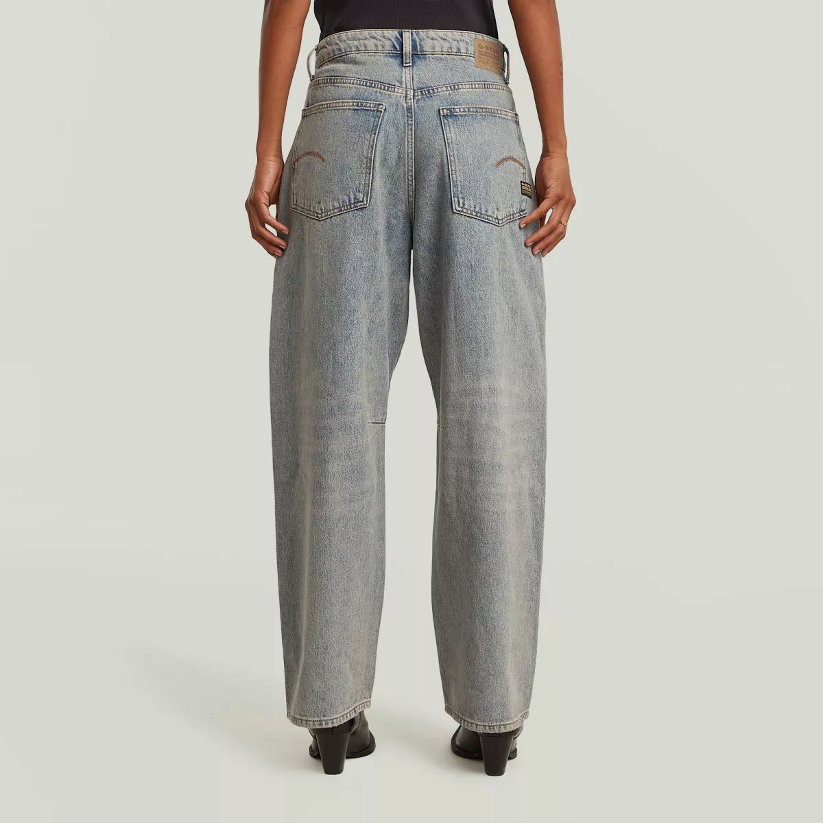 G-STAR-Carter 5-pkt barrel jean-D29325-01-A839 Worn in blue tinted-DENIM