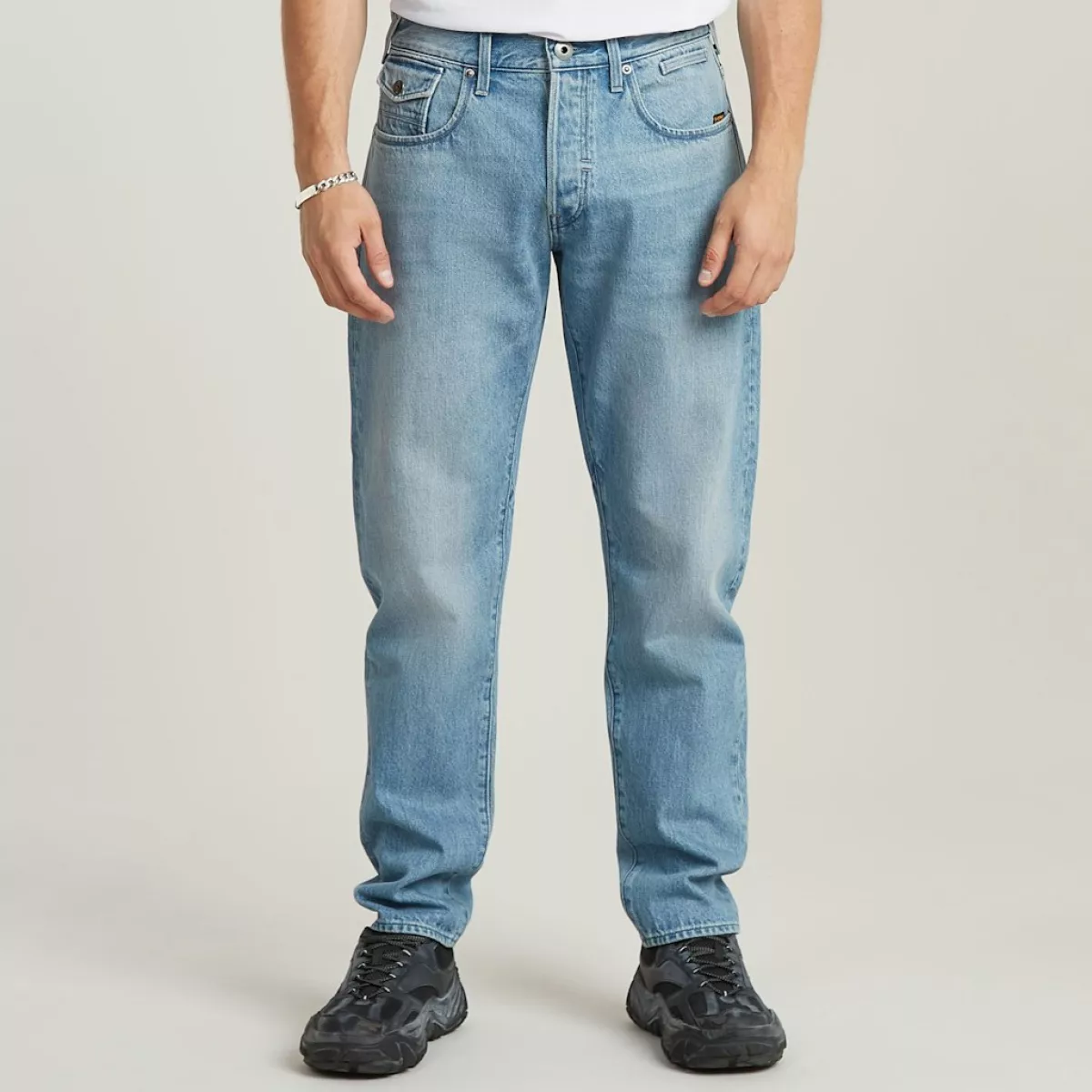 G-STAR-Morry FWD 3D regular tapered jeans-D26141-D788-G872 faded brill-DENIM