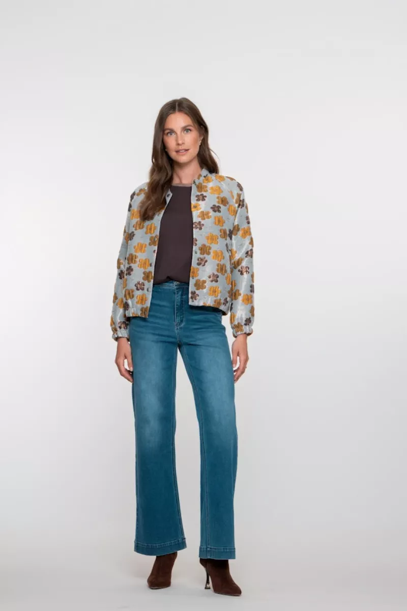 GEISHA-Jeans wide-51803-10-834 stone blue denim-DENIM