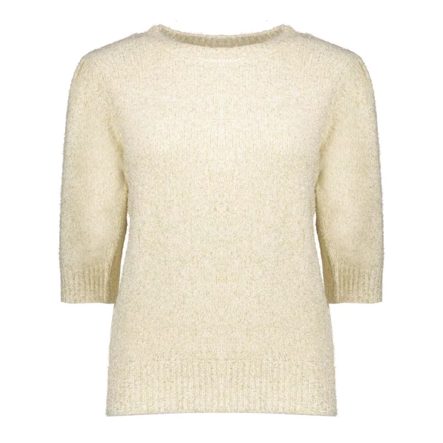 GEISHA-Pullover lurex-54848-14-10 off-white/gold-OFF WHITE